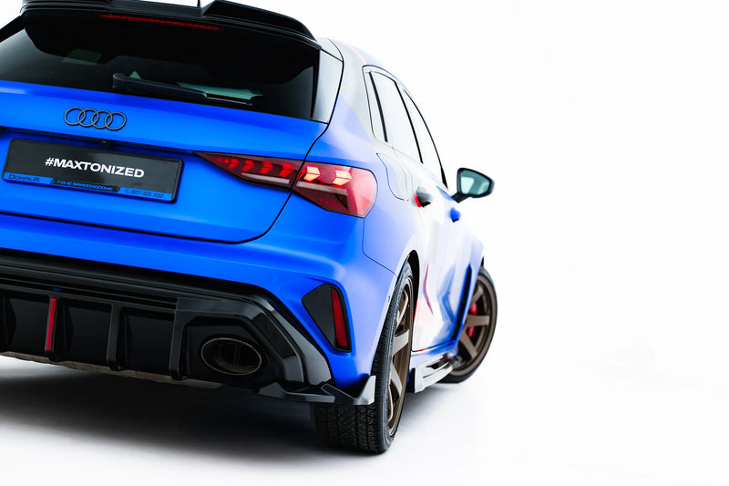 Maxton Design Rear Diffuser Side V.2 Audi RS3 Sportback 8Y Facelift