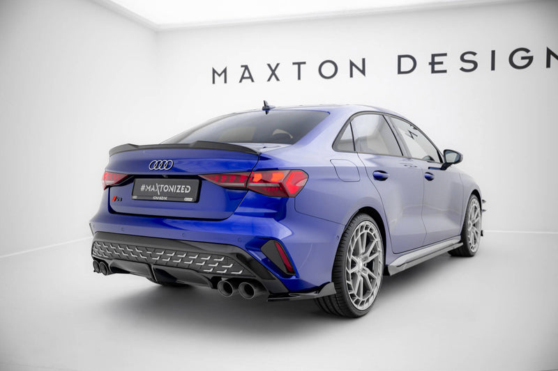 Maxton Design Heck Diffusor Seite V.2 Audi S3 Sedan 8Y Facelift