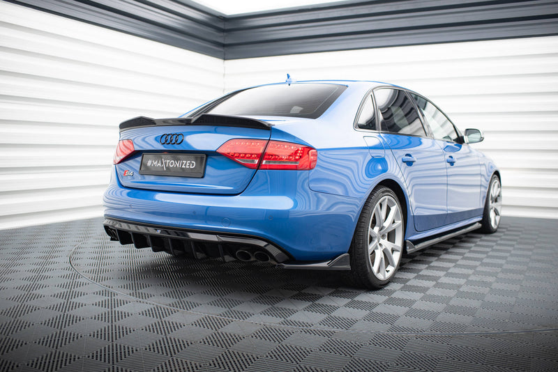 Maxton Design Heck Diffusor Seite V.2 Audi S4 Sedan B8