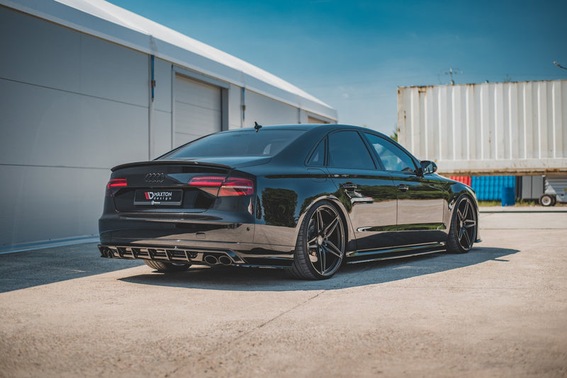Maxton Design Heck Diffusor Seite V.2 Audi S8 D4 Facelift