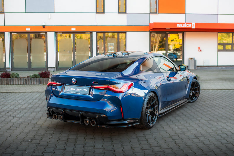 Maxton Design Heck Diffusor Seite V.2 BMW M4 G82 / G82 Facelift