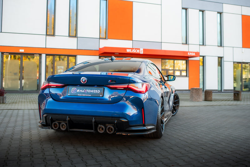 Maxton Design Heck Diffusor Seite V.2 BMW M4 G82 / G82 Facelift