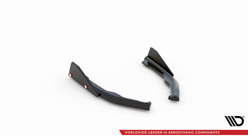 Maxton Design Heck Diffusor Seite V.2 + Flaps BMW 2 Coupe M240i G42