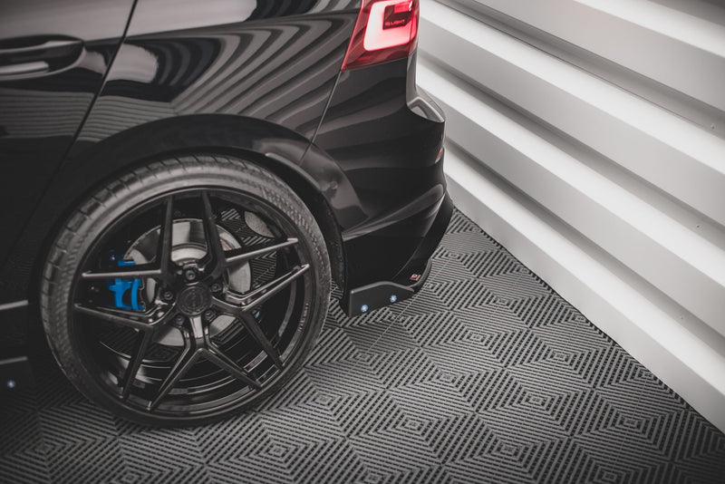 Maxton Design Heck Diffusor Seite V.2 + Flaps Volkswagen Golf R Mk8