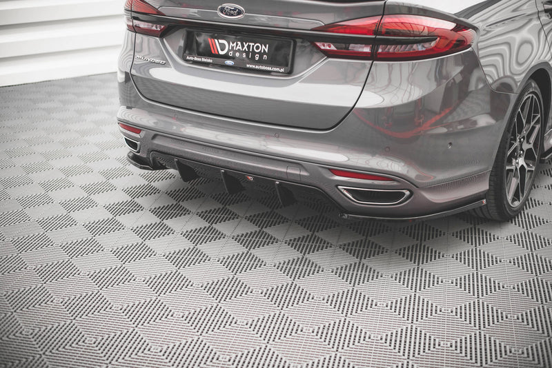 Maxton Design Heck Diffusor Seite V.2 Ford Mondeo ST-Line Mk5 Facelift