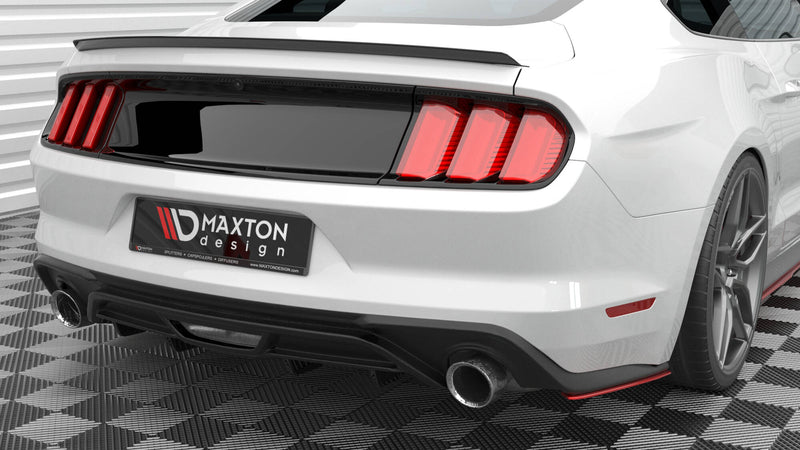 Maxton Design Heck Diffusor Seite V.2 Ford Mustang Mk6 Facelift