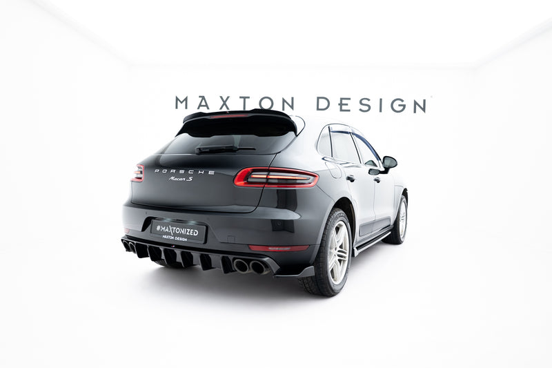 Maxton Design Rear Diffuser Side V.2 Porsche Macan Mk1