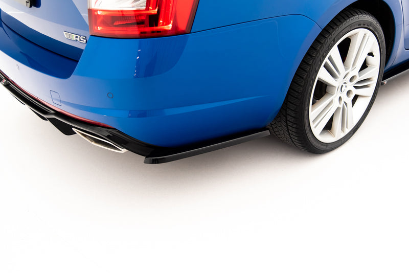 Maxton Design Heck Diffusor Seite V.2 Skoda Octavia RS Mk3/Mk3 FL Hatchback/Kombi