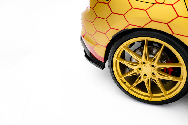 Maxton Design Heck Diffusor Seite V.2 Volkswagen Golf GTI Clubsport Mk8 Facelift