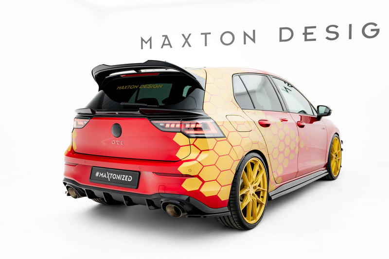 Maxton Design Heck Diffusor Seite V.2 Volkswagen Golf GTI Clubsport Mk8 Facelift