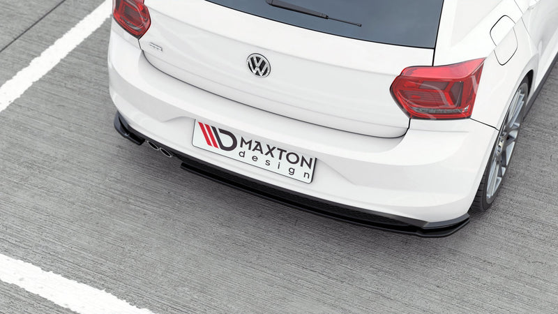 Maxton Design Heck Diffusor Seite V.2 Volkswagen Polo GTI / R-line Mk6