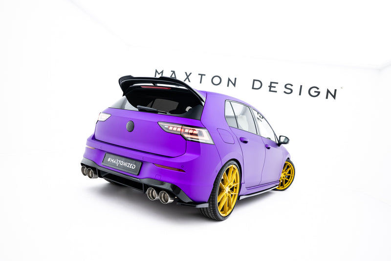 Maxton Design Rear Diffuser Side V.2 Volkswagen Golf R Mk8 Facelift