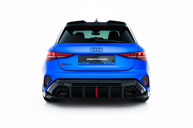 Maxton Design Rear Diffuser Side V.3 Audi RS3 Sportback 8Y Facelift