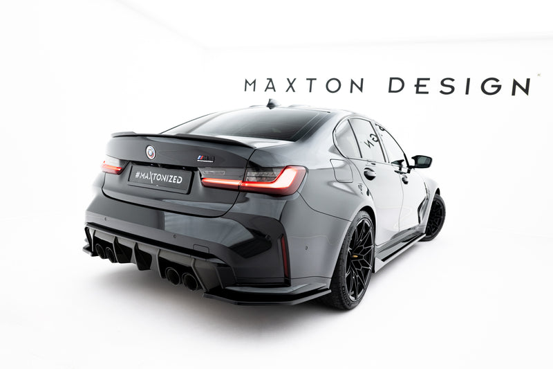 Maxton Design Rear Diffuser Side V.3 BMW M3 Sedan / Touring G80 / G81