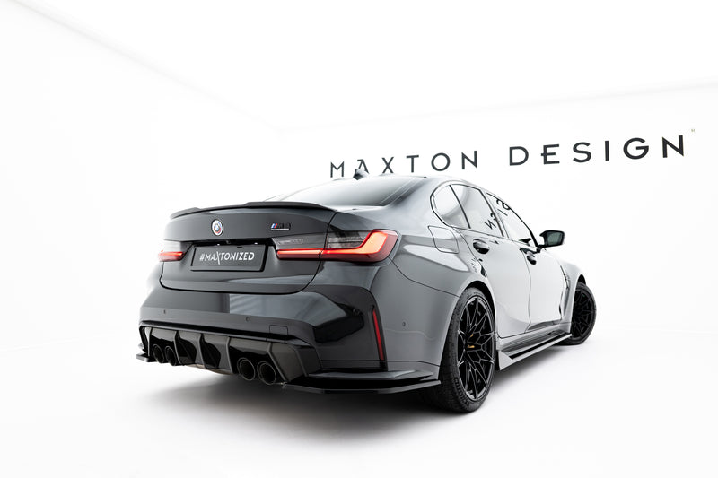 Maxton Design Rear Diffuser Side V.3 BMW M3 Sedan / Touring G80 / G81
