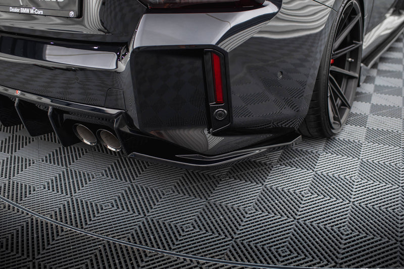 Maxton Design Heck Diffusor Seite V.3 (Für heckansatz v.1) BMW M2 G87