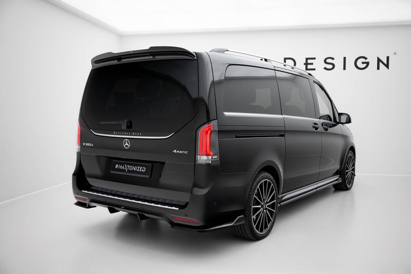 Maxton Design Heck Diffusor Seite V.3 Mercedes-Benz V-Class AMG-Line W447 Facelift 2