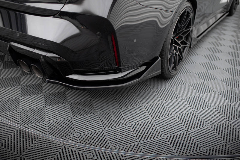 Maxton Design Heck Diffusor Seite V.3 CSL Look BMW M3 Sedan / Touring G80 / G81