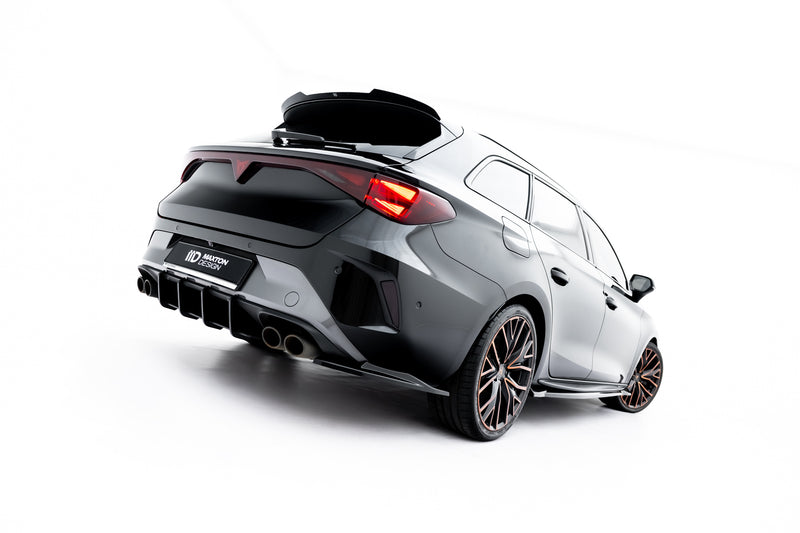 Maxton Design Rear Diffuser Side V.4 Cupra Leon ST Mk1 Facelift