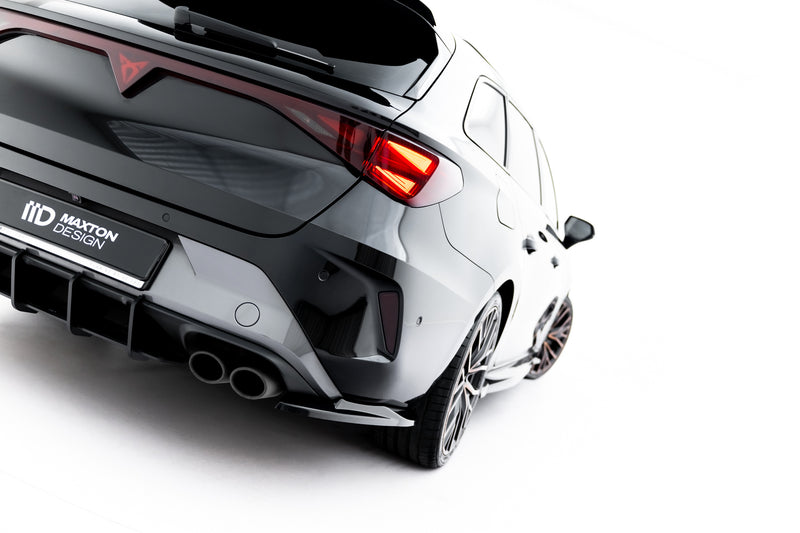 Maxton Design Rear Diffuser Side V.4 Cupra Leon ST Mk1 Facelift