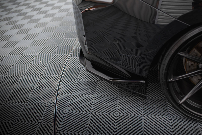 Maxton Design Heck Diffusor Seite V.4 (Für heckansatz v.1) BMW M2 G87