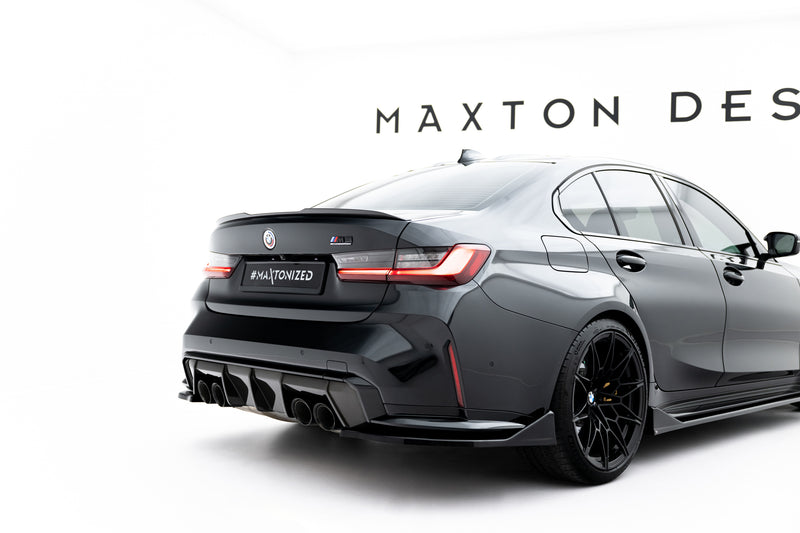 Maxton Design Rear Diffuser Side V.5 BMW M3 Sedan / Touring G80 / G81
