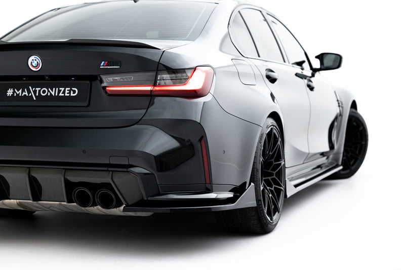 Maxton Design Rear Diffuser Side V.5 BMW M3 Sedan / Touring G80 / G81