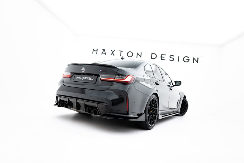 Maxton Design Rear Diffuser Side V.5 BMW M3 Sedan / Touring G80 / G81