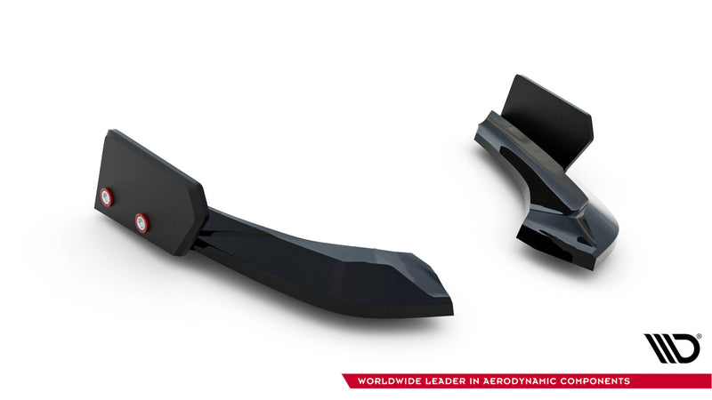 Maxton Design Heck Diffusor Seite V.5 + Flaps (Für heckansatz V.3) BMW 1 M-Pack / M140i F20 Facelift