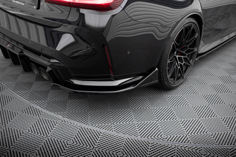 Maxton Design Heck Diffusor Seite V.6 CSL Look (Für heckansatz v.1) BMW M3 Sedan / Touring G80 / G81