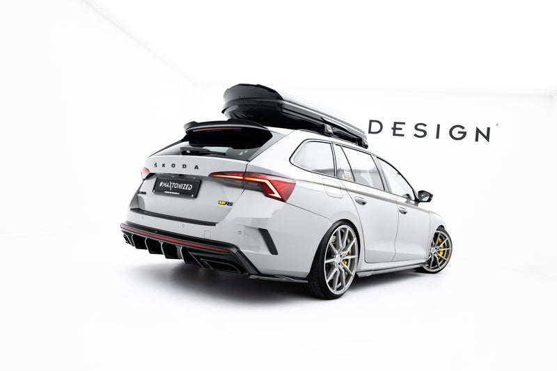 Maxton Design Heck Diffusor Seite V.7 Skoda Octavia RS Liftback / Combi Mk4