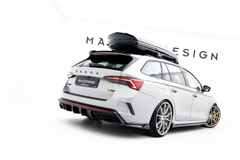 Maxton Design Rear Diffuser Side V.8 Skoda Octavia RS Liftback / Combi Mk4