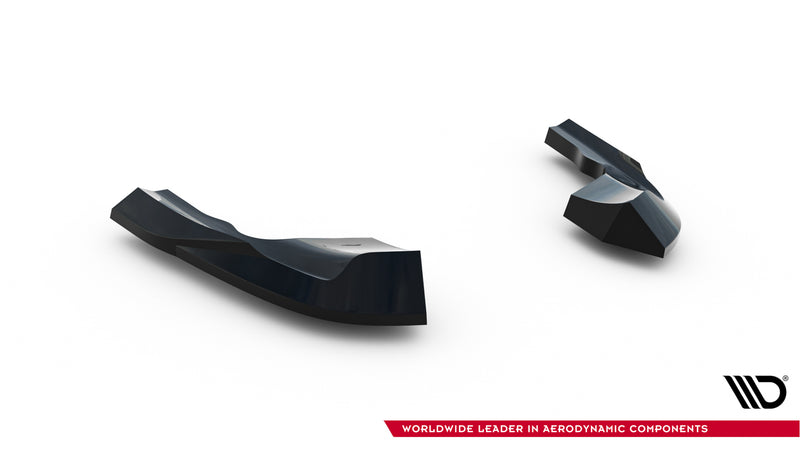 Maxton Design Rear Diffuser Side V.8 Volkswagen Golf R Mk8 / Mk8 Facelift