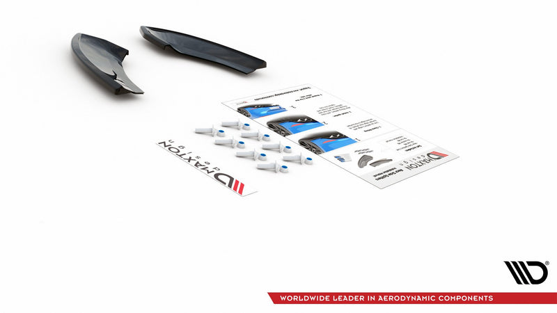 Maxton Design Heck Diffusor Seite VW Golf 7 GTI TCR