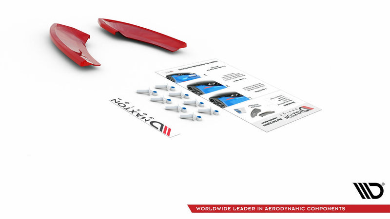 Maxton Design Heck Diffusor Seite VW Golf 7 GTI TCR