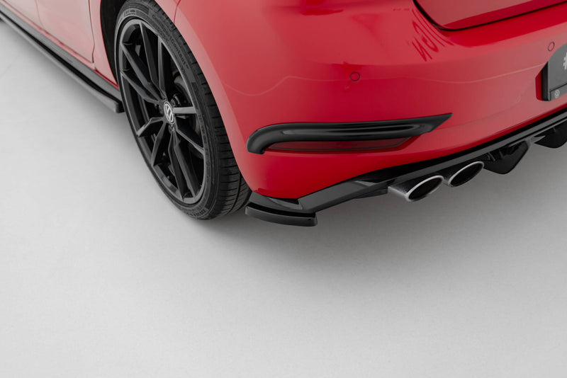 Maxton Design Heck Diffusor Seite Volkswagen Golf Hatchback R / R-Line Mk7 Facelift