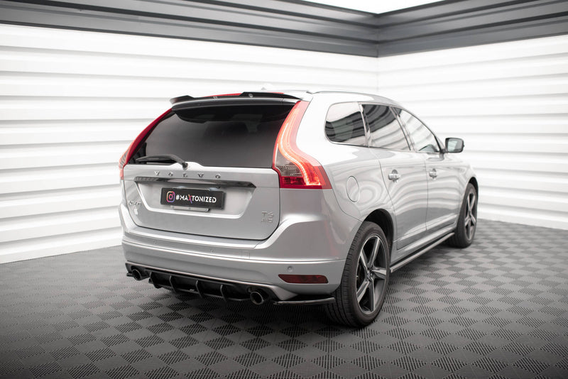 Maxton Design Heck Diffusor Seite Volvo XC60 R-Design Mk1 Facelift