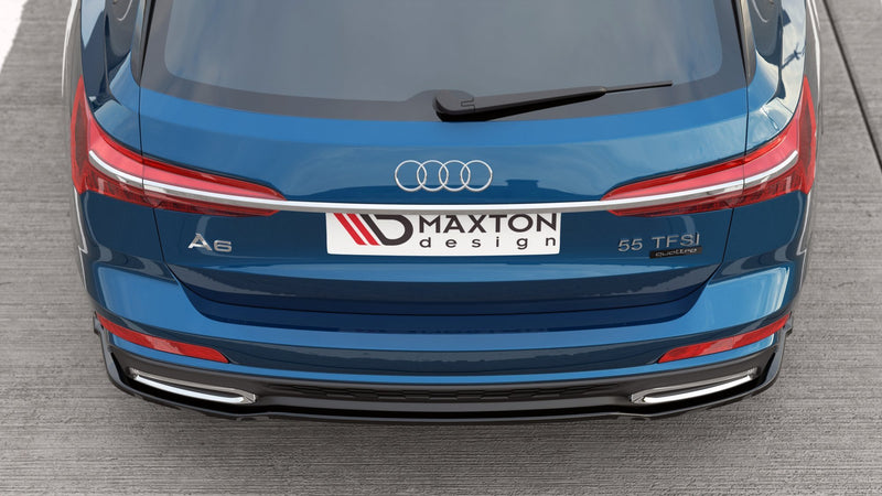 Maxton Design Rear Splitter Audi A6 S-Line C8