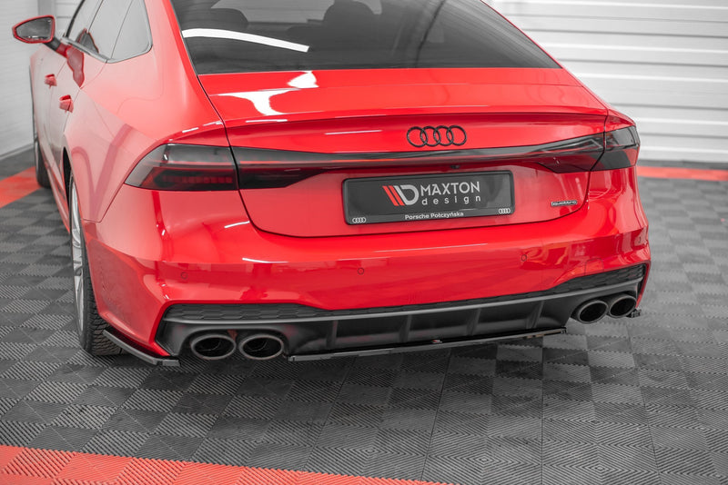 Maxton Design Hinten Splitter Audi S7 C8