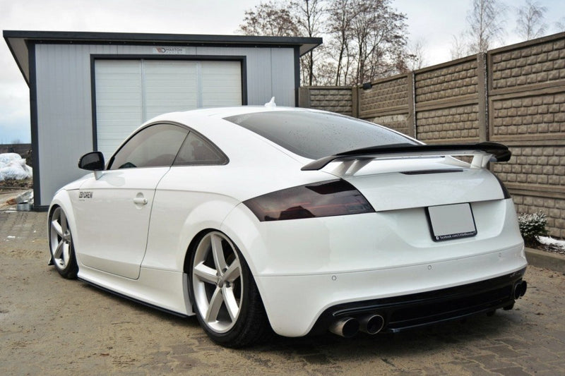 Maxton Design Hinten Splitter Audi TT S 8J (mit einem vertikalen Balken)