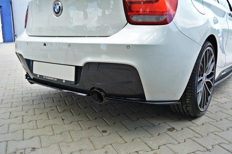 Maxton Design Hinten Splitter BMW 1 F20/F21 M-Power (ohne vertikale Balken)