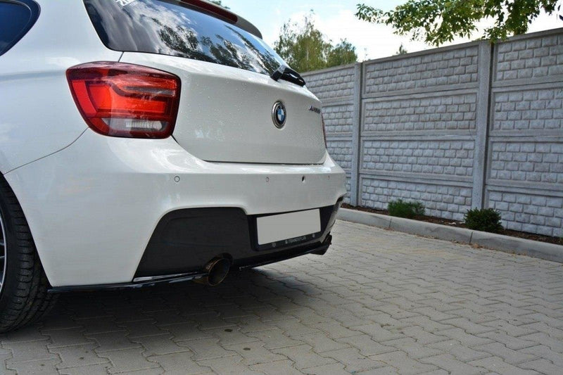 Maxton Design Hinten Splitter BMW 1 F20/F21 M-Power (ohne vertikale Balken)