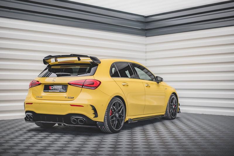 Maxton Design Hinten Splitter + Flaps Mercedes-AMG A 45 S Aero Pack W177