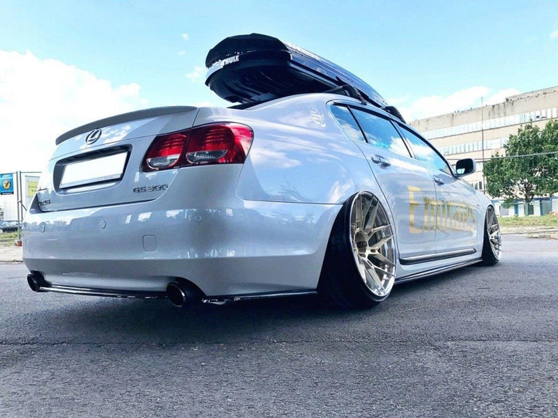 Maxton Design Hinten Splitter Lexus GS 300 Mk3 Facelift (ohne vertikale Balken)