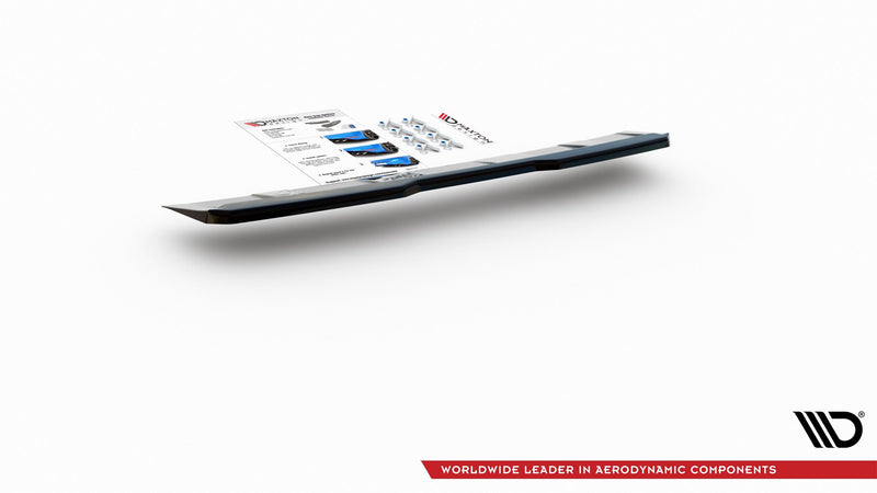 Maxton Design Hinten Splitter Skoda Kodiaq RS Mk1 / Mk1 Facelift