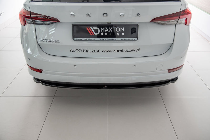 Maxton Design Hinten Splitter Skoda Octavia Mk4