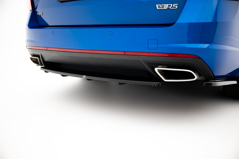 Maxton Design Hinten Splitter Skoda Octavia RS Mk3 / Mk3 FL Hatchback / Estate
