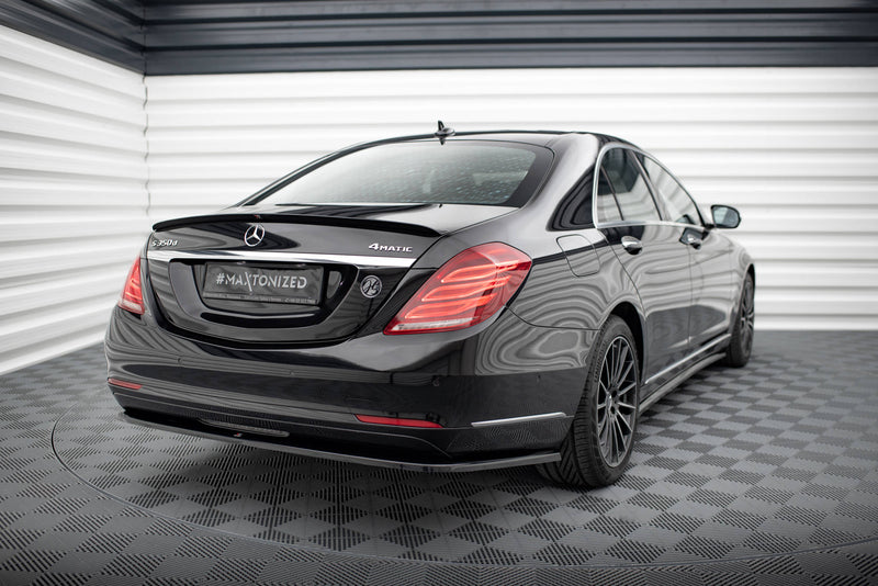 Maxton Design Hinten Splitter V.1 Mercedes-Benz S W222