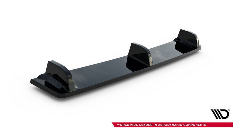 Maxton Design Hinten Splitter VW GOLF VII R (mit senkrechten Balken)