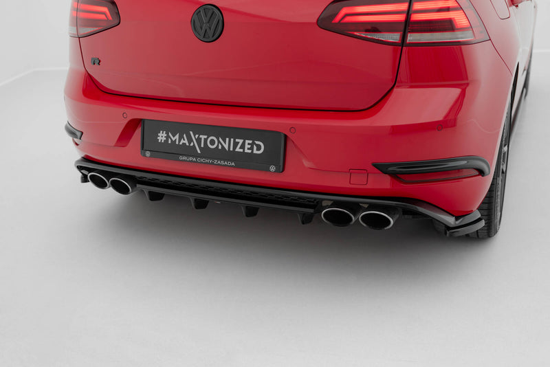 Maxton Design Hinten Splitter Volkswagen Golf R Hatchback Mk7 Facelift
